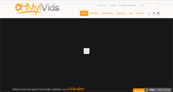 Desktop Screenshot of ohmyvids.com