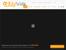Tablet Screenshot of ohmyvids.com